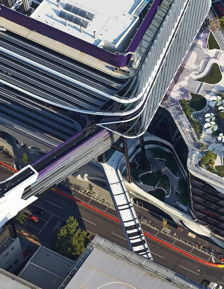 DVM 2025 · edificio ilustrativo del folleto Honeywell