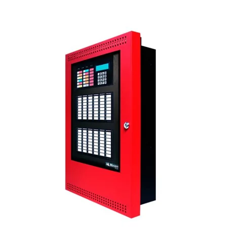 FX-401R · FX-401 addressable panel · red enclosure